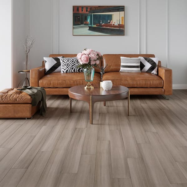 Strand Woven Crescent Luna 7/16 in. T x 5 in. W x 36 in. L Click Lock Engineered Bamboo Flooring (24.75 sq.ft./case)