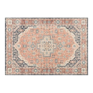 Amelia Dappled 2 ft. 6 in. x 3 ft. 9 in. Machine Washable Area Rug