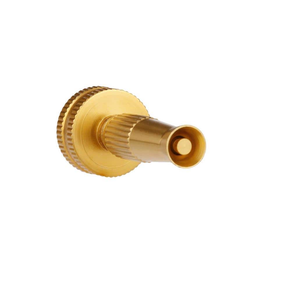 Brass 3" Adjustable Twist Hose Nozzle