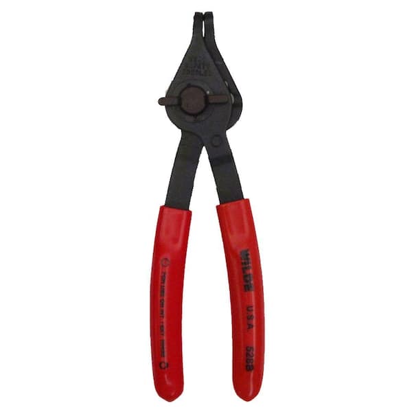 GEARWRENCH 7 in. Straight Fixed Tip External Snap Ring Pliers 82136 - The Home  Depot