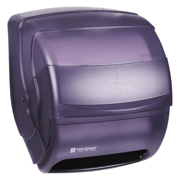 Unbranded 11 1/2 in. x 11.15 in. x 13 1/2 in. Black Integra Lever Roll Paper Towel Dispenser