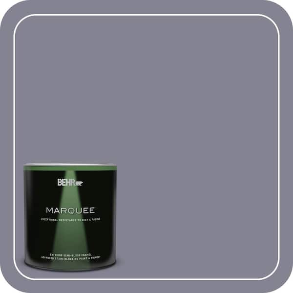 BEHR MARQUEE 1 qt. #BNC-19 Formal Affair Semi-Gloss Enamel Exterior Paint & Primer