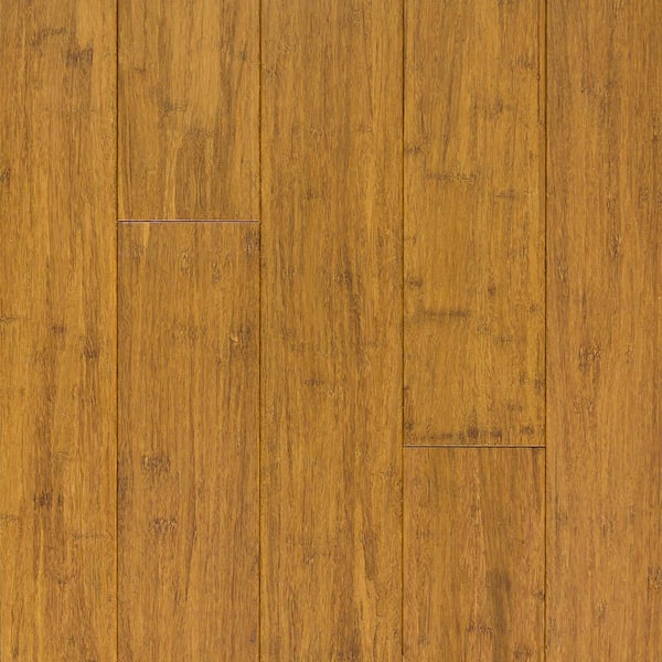 SELKIRK FLOORS Cafe Mocha 1/2 in. T x 5-5/8 in. W x 72-3/4 in. L Prefinished Solid Bamboo Flooring (16.96 sqft/case)