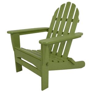 realcomfort lime plastic adirondack chair