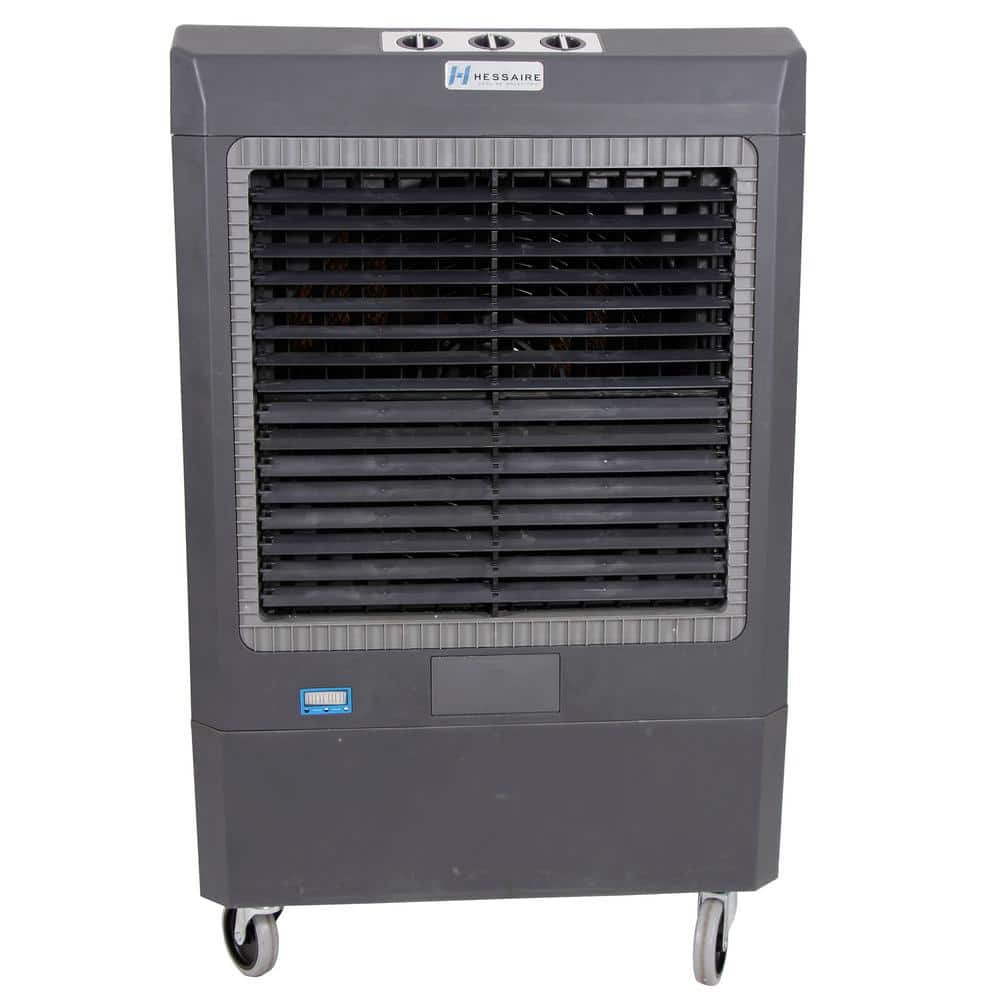 Gray Portable Outdoor Evaporative Air Cooler with Humidifier