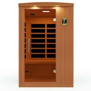 Venice Elite 2-Person Indoor Ultra Low EMF FAR Infrared Home Sauna
