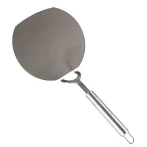 ExcelSteel 13.75 Slotted Stainless Turner w/Gray Silicone Handle 341 - The  Home Depot