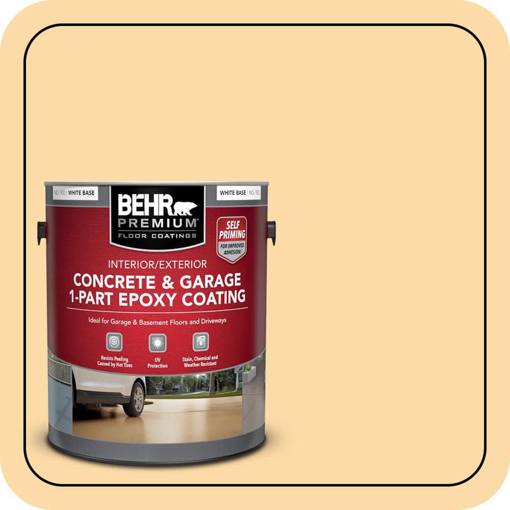 1 gal. #M290-3 Corn Stalk Self-Priming 1-Part Epoxy Satin Interior/Exterior Concrete and Garage Floor Paint price history on PriceWatchPro