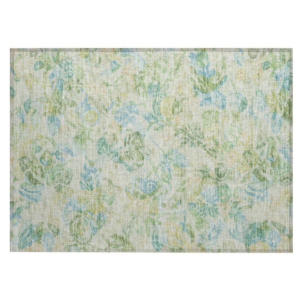 Chantille Machine Washable Indoor/Outdoor Abstract ACN2723 Yellow 3 ft. x 4 ft. Area Rug price history on PriceWatchPro