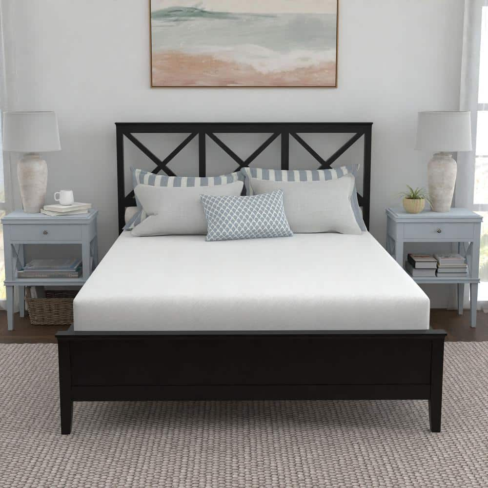 SLEEPINC. Sleep Solutions Twin XL Medium Memory Foam 8 in. Mattress ...