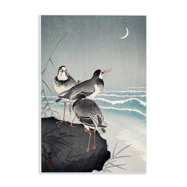 Stupell Industries Classic Japanese Birds by Ohara Koson Unframed Animal Graphic Art Print 19 in. x 13 in.