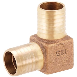 1 in. Lead Free Brass 90-Degree Elbow Fitting