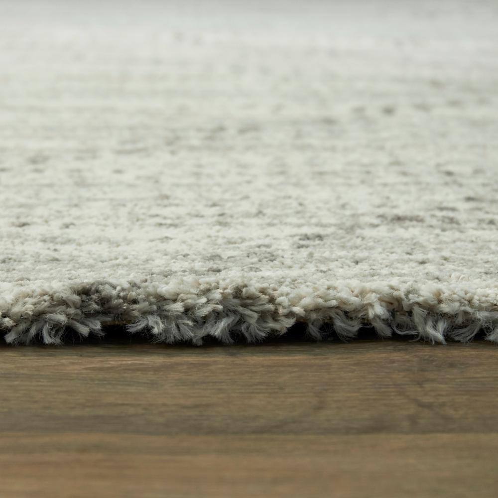 Sienna Grey 4'x6' Easy-Care Synthetic Rectangular Rug