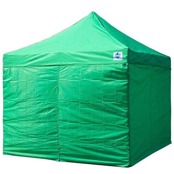 King Canopy Universal Instant 10 ft. x 10 ft. Side Walls Green (4-Piece)
