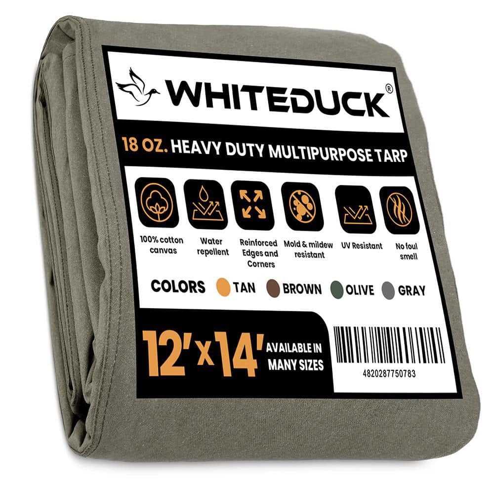 18 oz. Canvas Tarp 12 x 14 Olive price history on PriceWatchPro