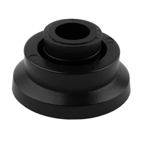 Deckorators Black Plastic Round Designer Horizontal Connector (20-Pack)