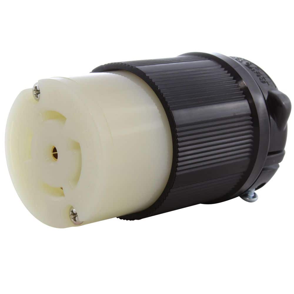 NEMA L21-30R 30A 3-Phase 120/208V 3PY, 5-Wire Locking Female in Black UL, C-UL Approval price history on PriceWatchPro