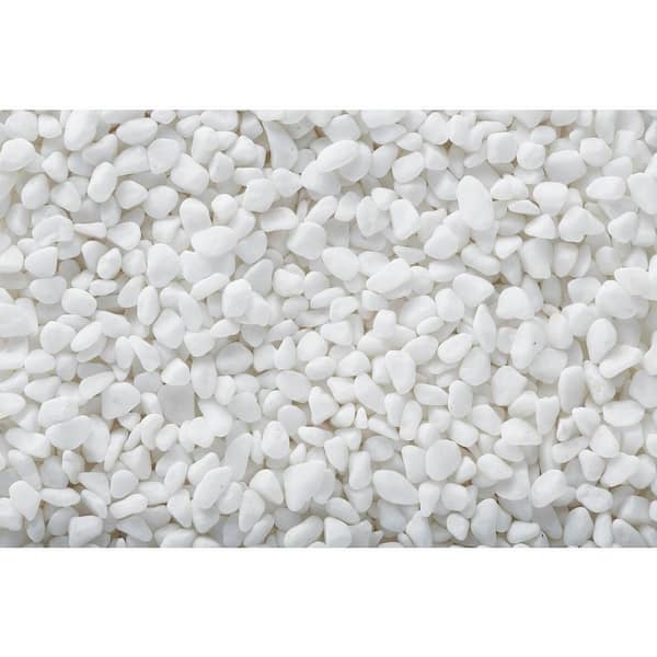 White Bean Pebble 1/5 in. Landscape Gravel, 50 lb. Bags .5 cu. ft. Half Pallet (22 Bags/1,100 lbs.)