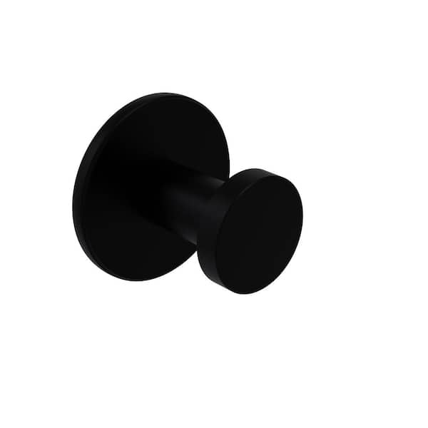 Allied Brass Fresno Collection J-Hook Robe/Towel Hook in Matte Black