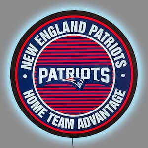Home Team Advantage New England Patriots Plug in 24in LED Lighted Sign