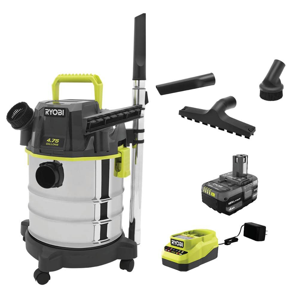 ONE+ 18V Cordless 4.75 Gal. Wet/Dry Vacuum Kit with 4.0 Ah Battery, Charger, and Accessory Kit price history on PriceWatchPro