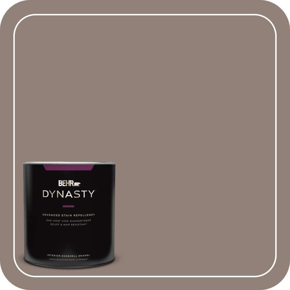 1 qt. #BNC-22 Chocolate Chiffon Eggshell Enamel Interior Stain-Blocking Paint and Primer price history on PriceWatchPro