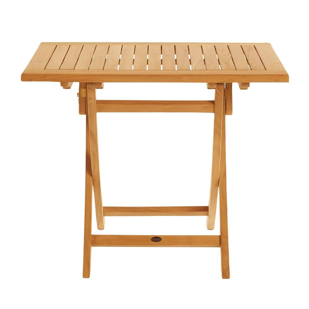 Colorado Rectangular Teak Folding Dining Table 36 x 24