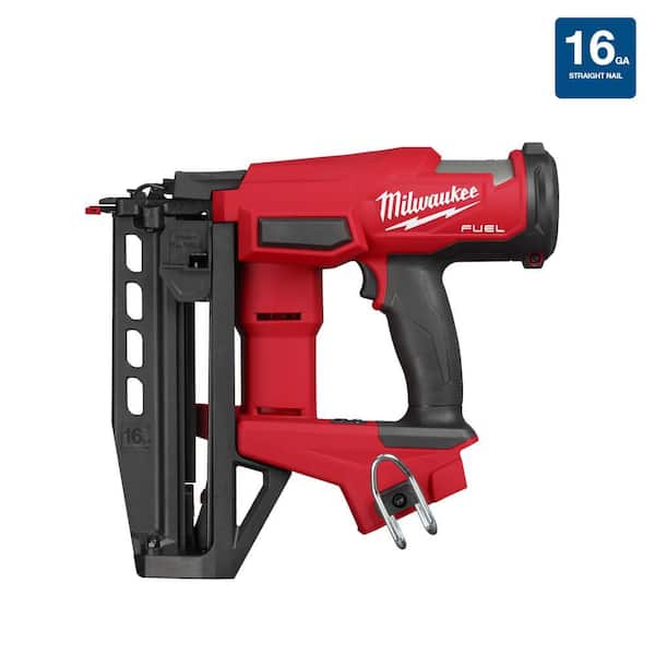 Milwaukee M18 FUEL 18-Volt Lithium-Ion Brushless Cordless Gen ll 16-Gauge Straight Finish Nailer (Tool Only)