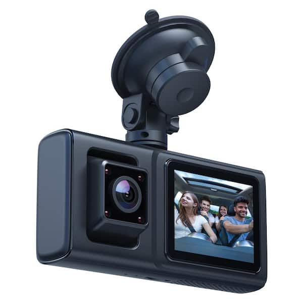 apeman 1080P FHD 3 Inch Car Camera 170° Wide Angle Screen Dash Cam C450 -  The Home Depot