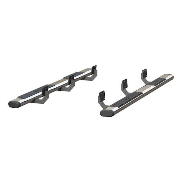 Aries 6 x 91-Inch Oval Polished Stainless Steel Nerf Bars, Select Ram 1500 Crew Cab