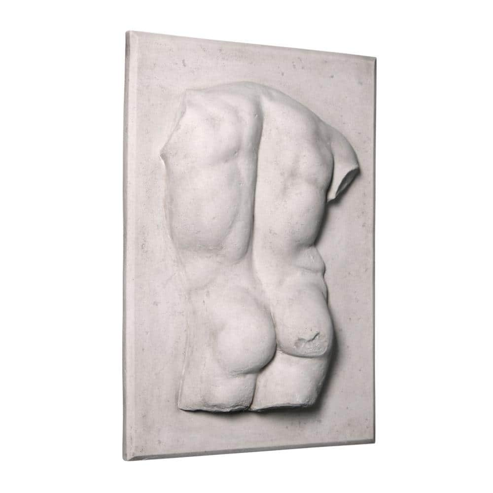 Design Toscano 33 in. x 22 in. Proper Back Classic Greek Torso