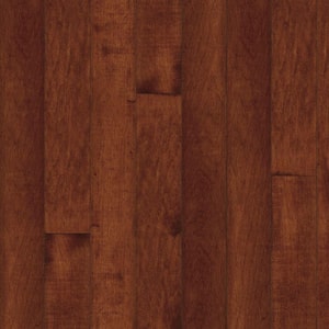 Take Home Sample - 5 in. x 7 in. American Originals Salsa Cherry Maple Engineered Click Hardwood Flooring