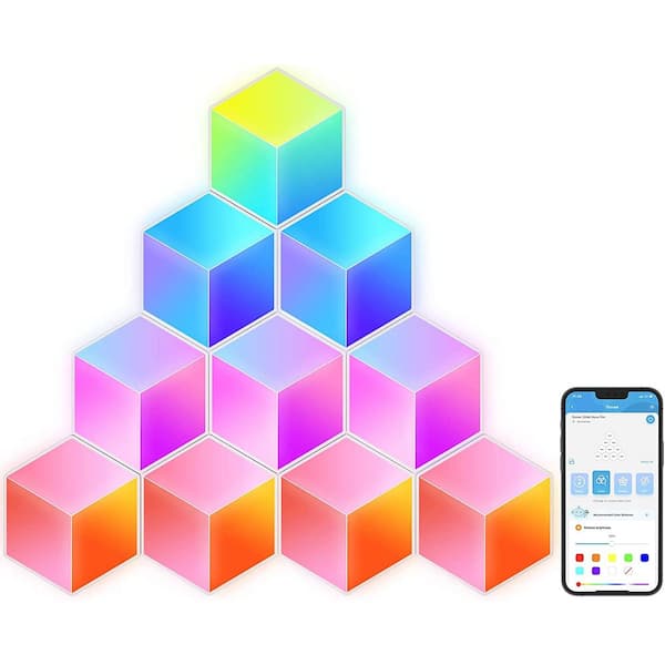 Govee Glide Hexagon Pro Smart Color Changing Plug-In Wi-Fi Enabled