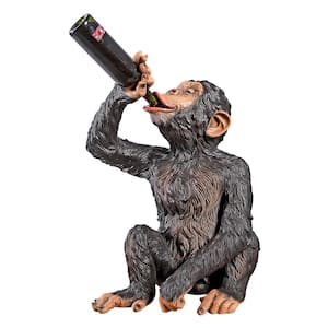 8.5 in. H Anisetta Liqueur Drinking Monkey Statue