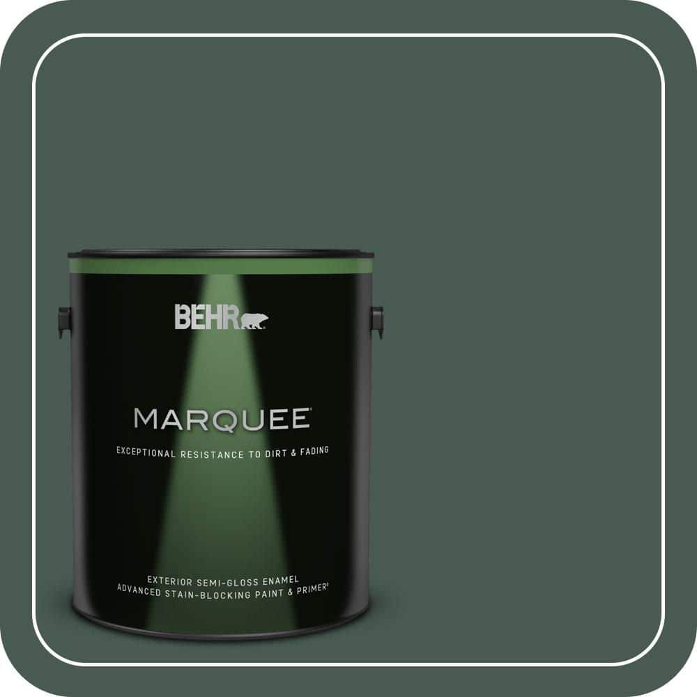 1 gal. #S420-7 Secluded Woods Semi-Gloss Enamel Exterior Paint & Primer price history on PriceWatchPro