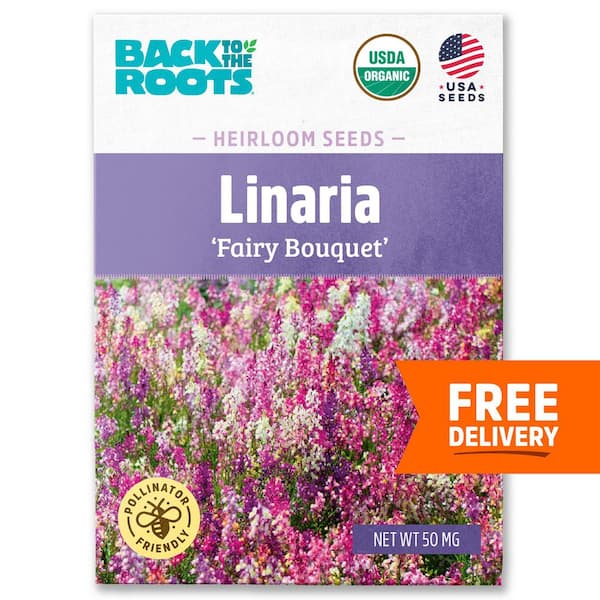 Reviews for Back to the Roots Organic Linaria 'Fairy Bouquet' Gardening ...