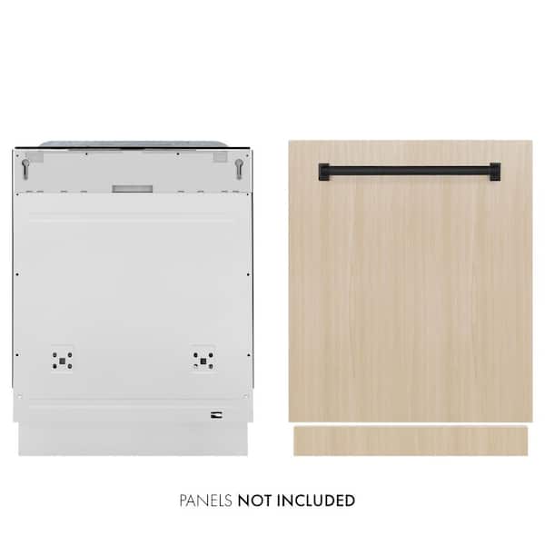 Autograph Edition 24 in. Top Control 6-Cycle Tall Tub Panel Ready Dishwasher with 3rd Rack and Matte Black Handle