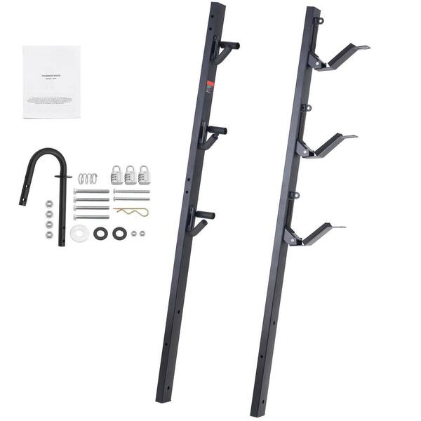 SKYSHALO Trimmer Rack 1000 lb. Payload Capacity Locking Trim Holder Landscape Trailer Rack Carrier Trailer Jack Trailer Kit