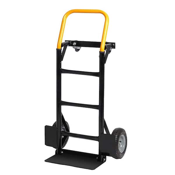 Unbranded Outdoor or Indoor Serving Cart Carrier - Hand Truck Dual Purpose 2-Wheel Dolly Cart and 4-Wheel Push Cart
