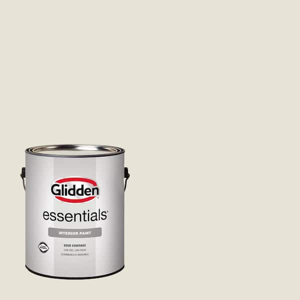 Glidden Essentials 1 gal. PPG1023-1 Oatmeal Flat Interior Paint