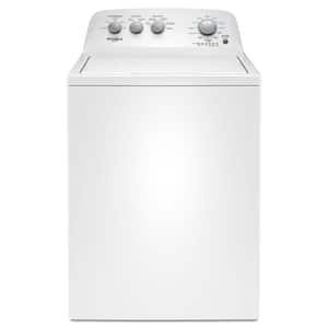 3.9 cu. ft. High-Efficiency White Top Load Washing Machine with Soaking Cycles