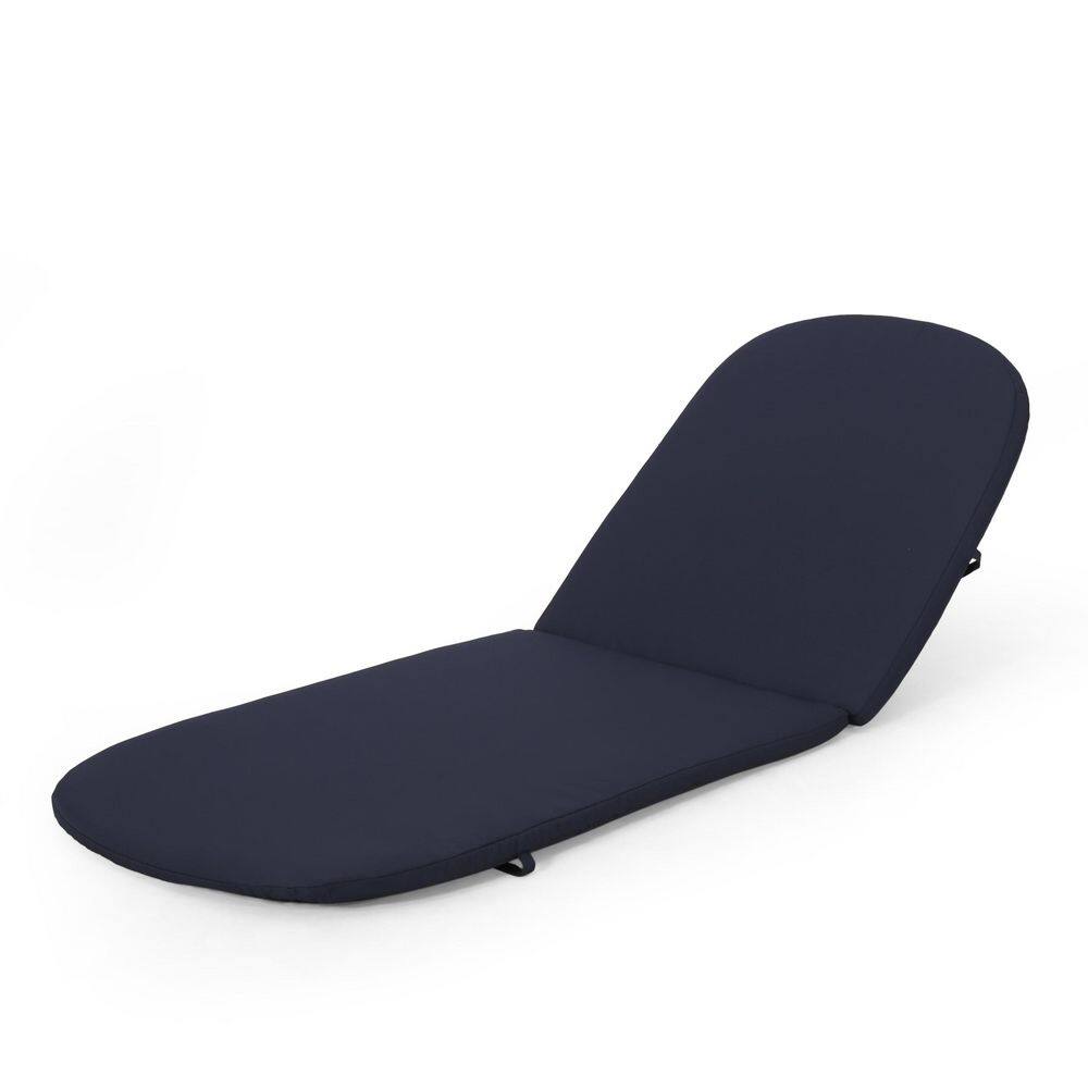 Avex 79 in. L x 28 in. W x 1 in. H 1-Piece Outdoor Chaise Lounge Cushion in Navy price history on PriceWatchPro