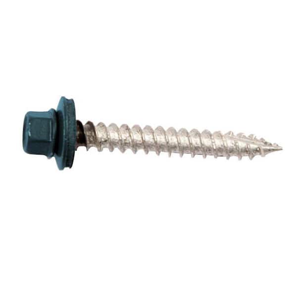 Metal Sales MS 1-1/2" #10 Tahoe Blue Metal WoodScrew