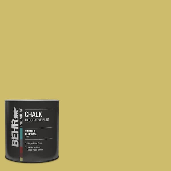 BEHR PREMIUM 1 qt. #BCP15 Prairie Wheat Interior Chalk Decorative Paint