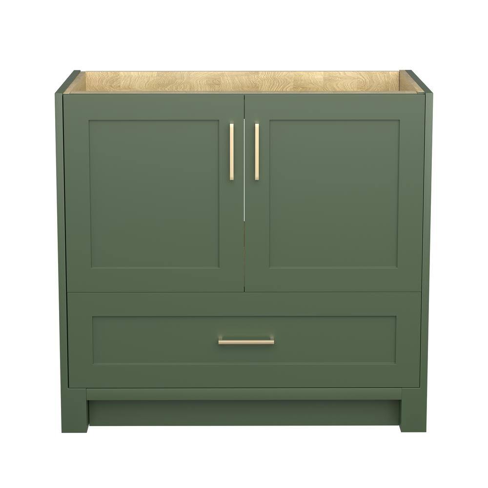 Zeafive 36 in. W x 22 in. D x 34 in. H Bath Vanity Cabinet without Top ...