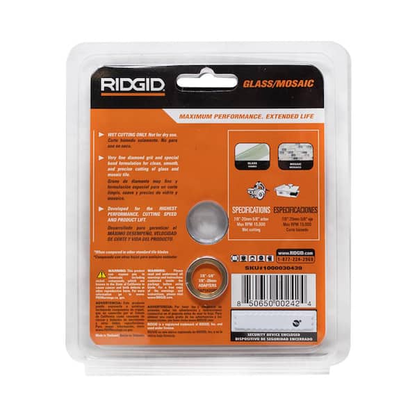 4 in. Glass Tile Blade 4 in. Glass Tile Blade