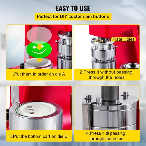 32mm round button making machine kit on hot sale