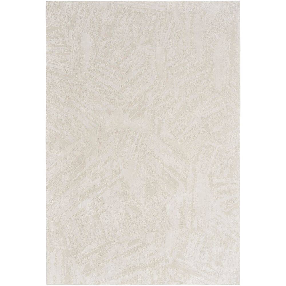 Nourison Desire Ivory 6 ft. x 9 ft. Abstract Contemporary Area Rug ...