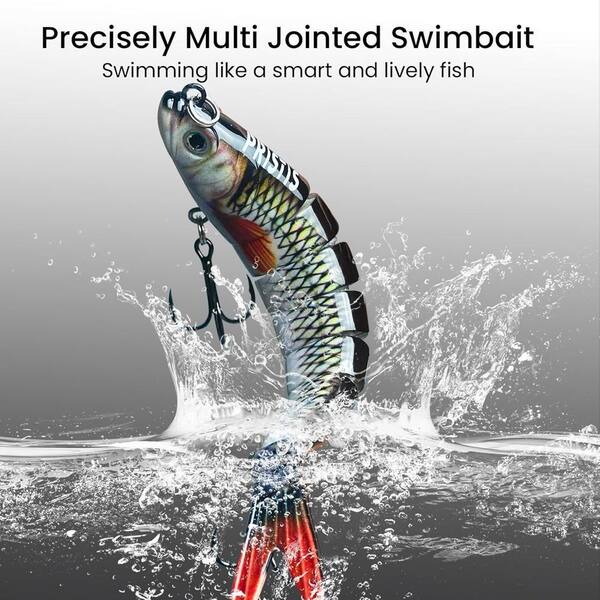 Justincity 5 pcs. Saltwater Fishing Lures Fish Plugs w/ Treble Hooks Freshwater Swimbaits Bass Pike Trout Floating Pencil Ploppers 085SA04-328D - The Home Depot Justincity 5 pcs. Saltwater Fishing Lures Fish Plugs w/ Treble Hooks Freshwater Swimbaits Bass Pike Trout Floating Pencil Ploppers 085SA04-328D - The Home Depot