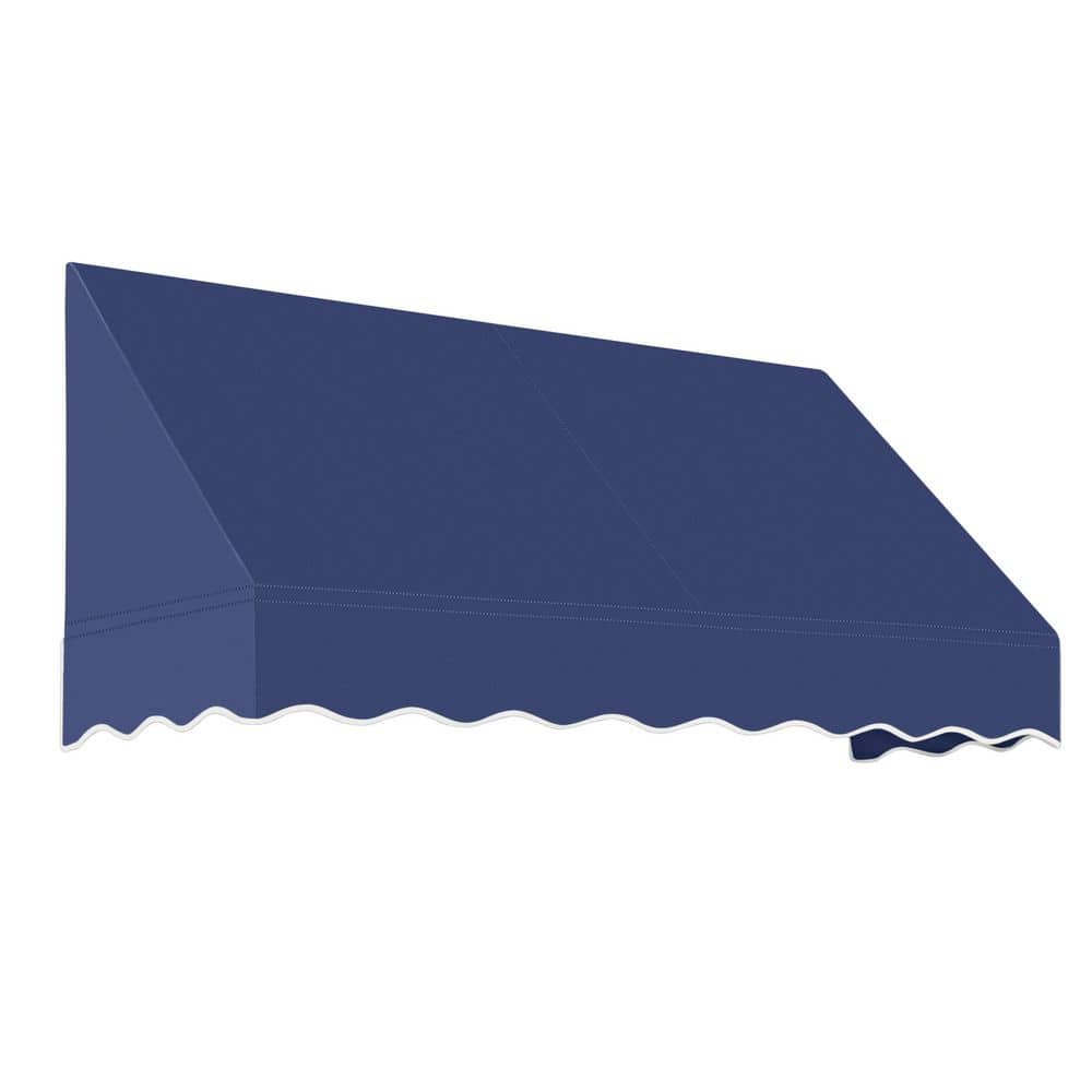 7.38 ft. San Francisco Acrylic Fabric Fixed Awning (88.5 in. W x 24 in. H x 36 in. D) in Navy price history on PriceWatchPro